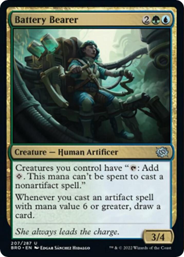 Battery Bearer, The Brothers' War 207