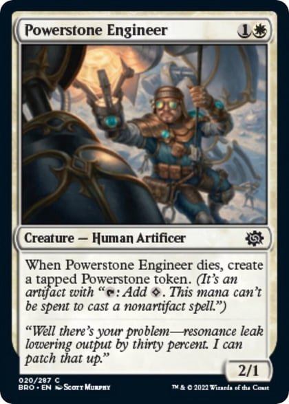 Powerstone Engineer, The Brothers' War 20