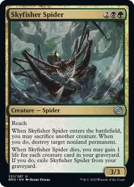 Skyfisher Spider, The Brothers' War 221