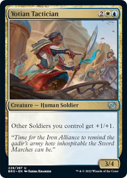 Yotian Tactician, The Brothers' War 228