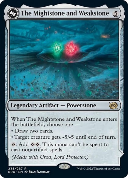 The Mightstone and Weakstone, The Brothers' War 238
