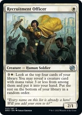 Recruitment Officer, The Brothers' War 23