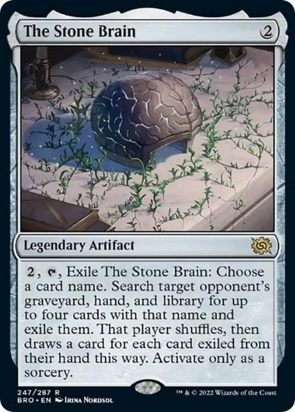 The Stone Brain, The Brothers' War 247