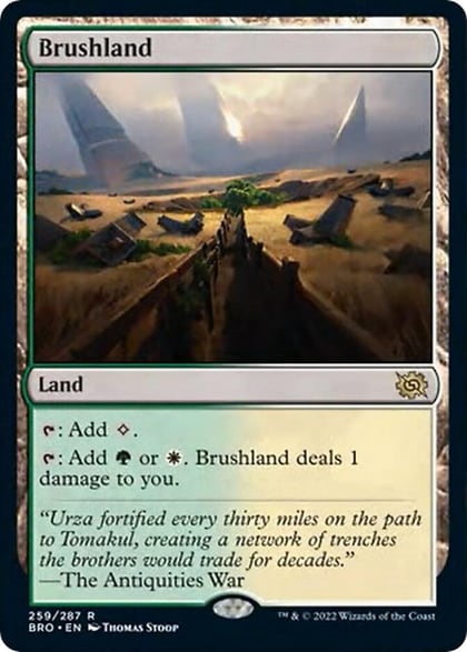 Brushland, The Brothers' War 259