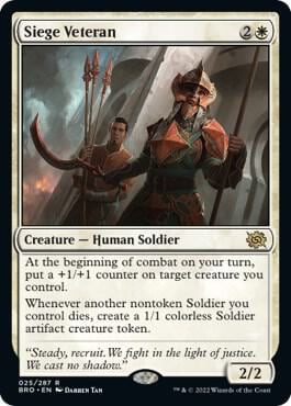 Siege Veteran, The Brothers' War 25