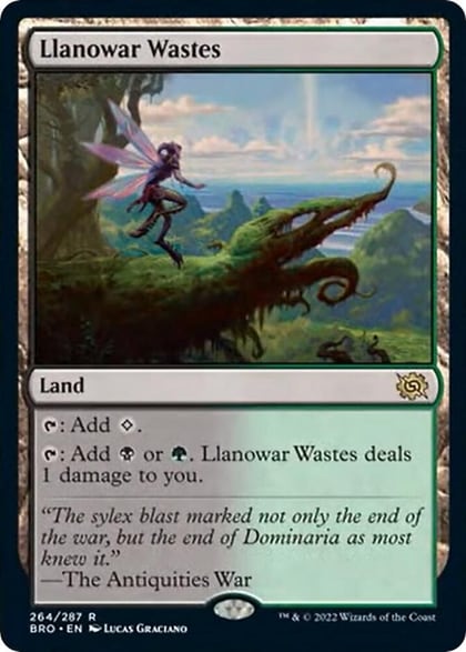 Llanowar Wastes, The Brothers' War 264