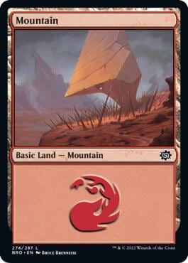 Mountain (274), The Brothers' War 274