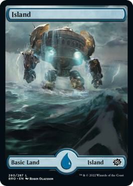 Island (280) - Full Art, The Brothers' War 280