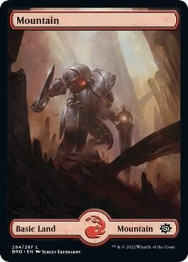 Mountain (284) - Full Art, The Brothers' War 284