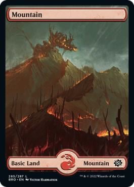 Mountain (285) - Full Art, The Brothers' War 285