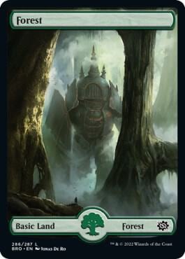 Forest (286) - Full Art, The Brothers' War 286