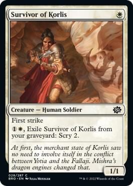Survivor of Korlis, The Brothers' War 28