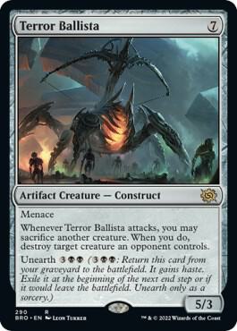 Terror Ballista, The Brothers' War 290