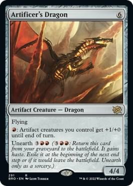 Artificer's Dragon, The Brothers' War 291