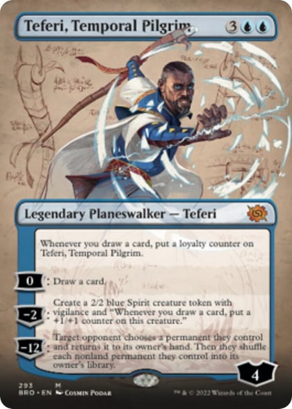 Teferi, Temporal Pilgrim (Borderless), The Brothers' War 293