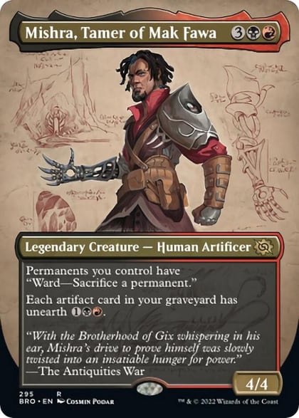 Mishra, Tamer of Mak Fawa (Borderless), The Brothers' War 295