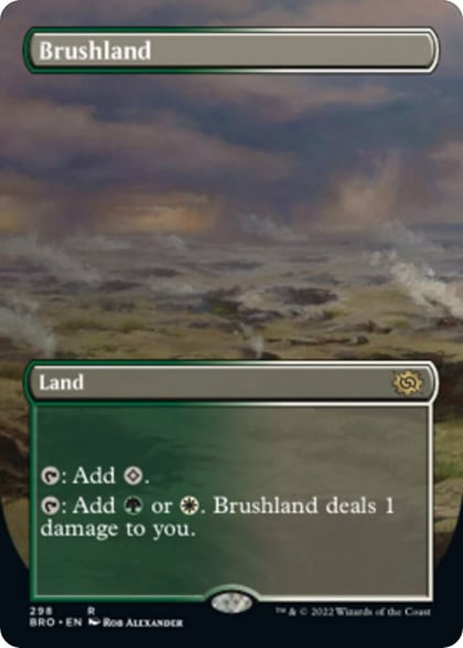 Brushland (Borderless), The Brothers' War 298