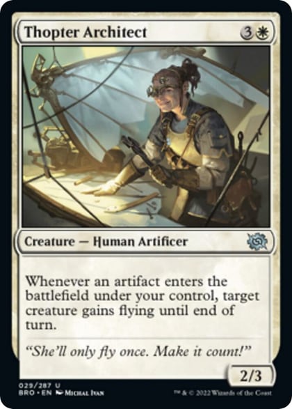 Thopter Architect, The Brothers' War 29