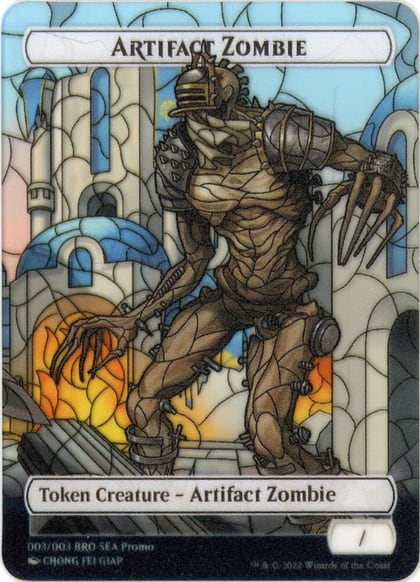 Artifact Zombie Token [SEA Exclusive], The Brothers' War 3