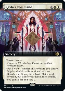 Kayla's Command (Extended Art), The Brothers' War 302