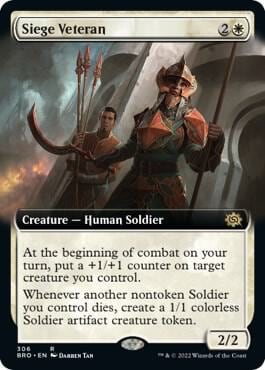 Siege Veteran (Extended Art), The Brothers' War 306