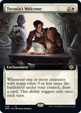 Tocasia's Welcome (Extended Art), The Brothers' War 308