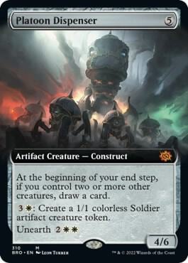 Platoon Dispenser (Extended Art), The Brothers' War 310