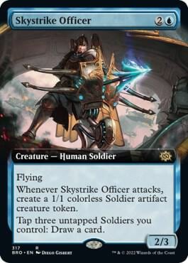Skystrike Officer (Extended Art), The Brothers' War 317