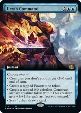 Urza's Command (Extended Art), The Brothers' War 318