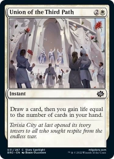 Union of the Third Path, The Brothers' War 31