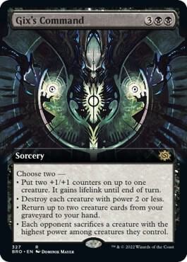 Gix's Command (Extended Art), The Brothers' War 327