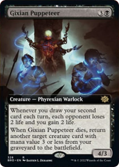 Gixian Puppeteer (Extended Art), The Brothers' War 328