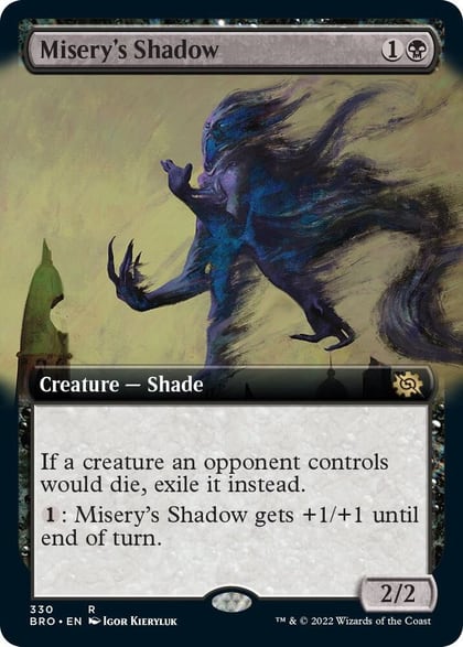 Misery's Shadow (Extended Art), The Brothers' War 330