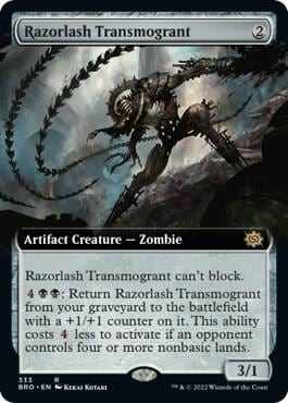 Razorlash Transmogrant (Extended Art), The Brothers' War 333