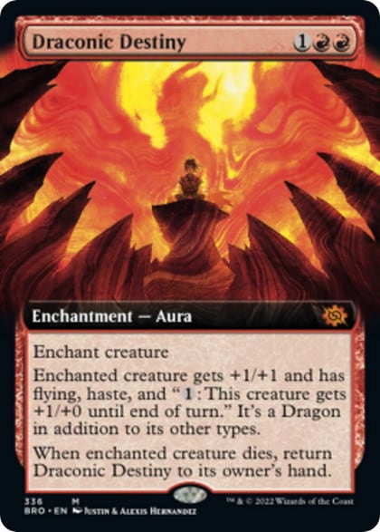 Draconic Destiny (Extended Art), The Brothers' War 336