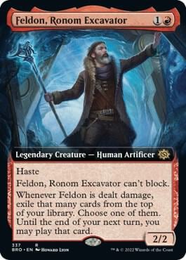 Feldon, Ronom Excavator (Extended Art), The Brothers' War 337