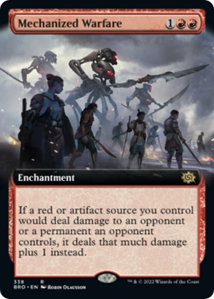 Mechanized Warfare (Extended Art), The Brothers' War 338