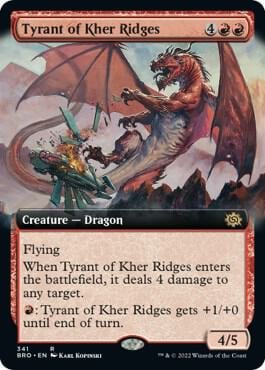 Tyrant of Kher Ridges (Extended Art), The Brothers' War 341
