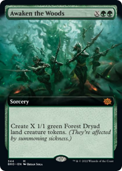 Awaken the Woods (Extended Art), The Brothers' War 344
