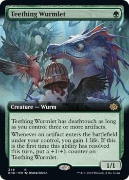 Teething Wurmlet (Extended Art), The Brothers' War 348