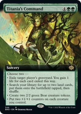 Titania's Command (Extended Art), The Brothers' War 349