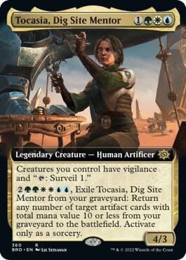 Tocasia, Dig Site Mentor (Extended Art), The Brothers' War 360