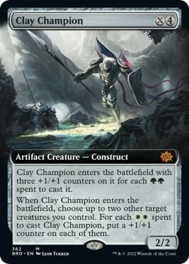 Clay Champion (Extended Art), The Brothers' War 362