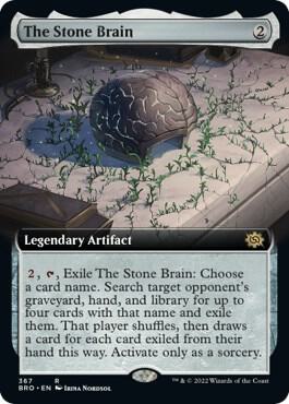 The Stone Brain (Extended Art), The Brothers' War 367