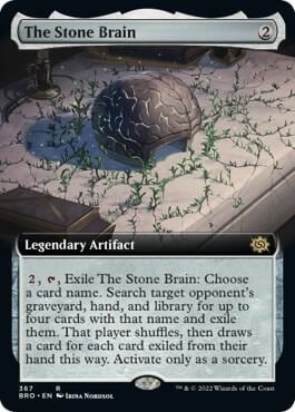 The Stone Brain (Extended Art), The Brothers' War 367