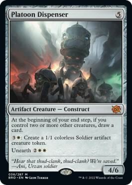 Platoon Dispenser, The Brothers' War 36