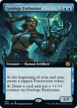Geology Enthusiast (Extended Art), The Brothers' War 374