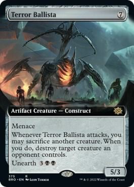 Terror Ballista (Extended Art), The Brothers' War 375