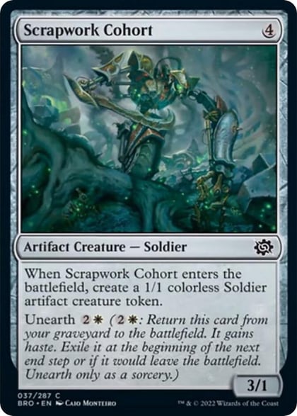 Scrapwork Cohort, The Brothers' War 37