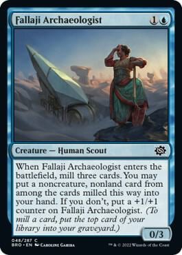 Fallaji Archaeologist, The Brothers' War 48